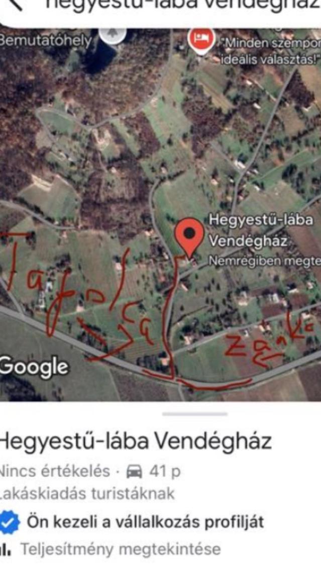 ZánkaHegyestu-Laba Vendeghaz别墅 外观 照片